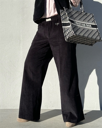 GASPAR Honolulu Corduroy 2510904 Bukser Black